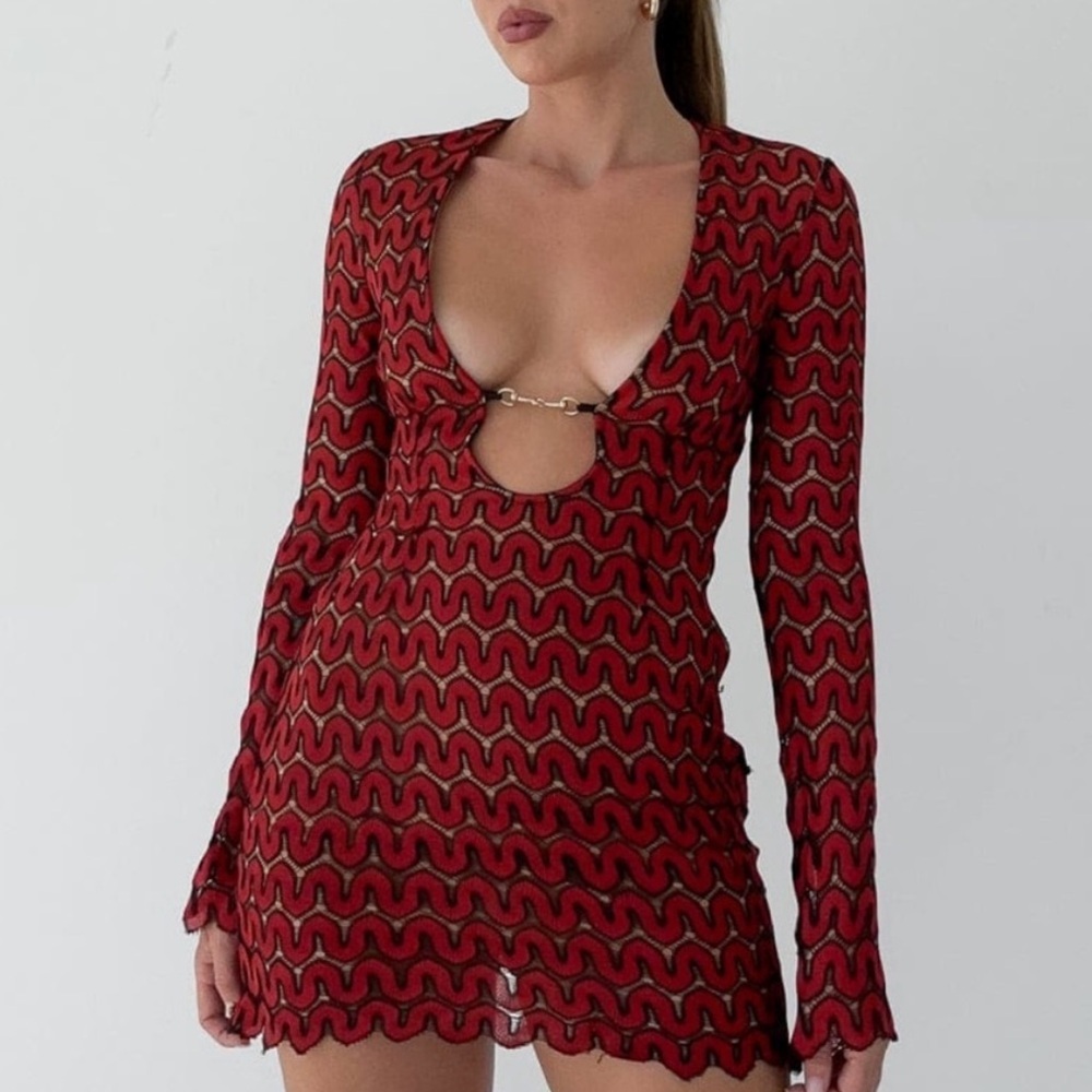 Rumored Fools Rush Mini Dress
